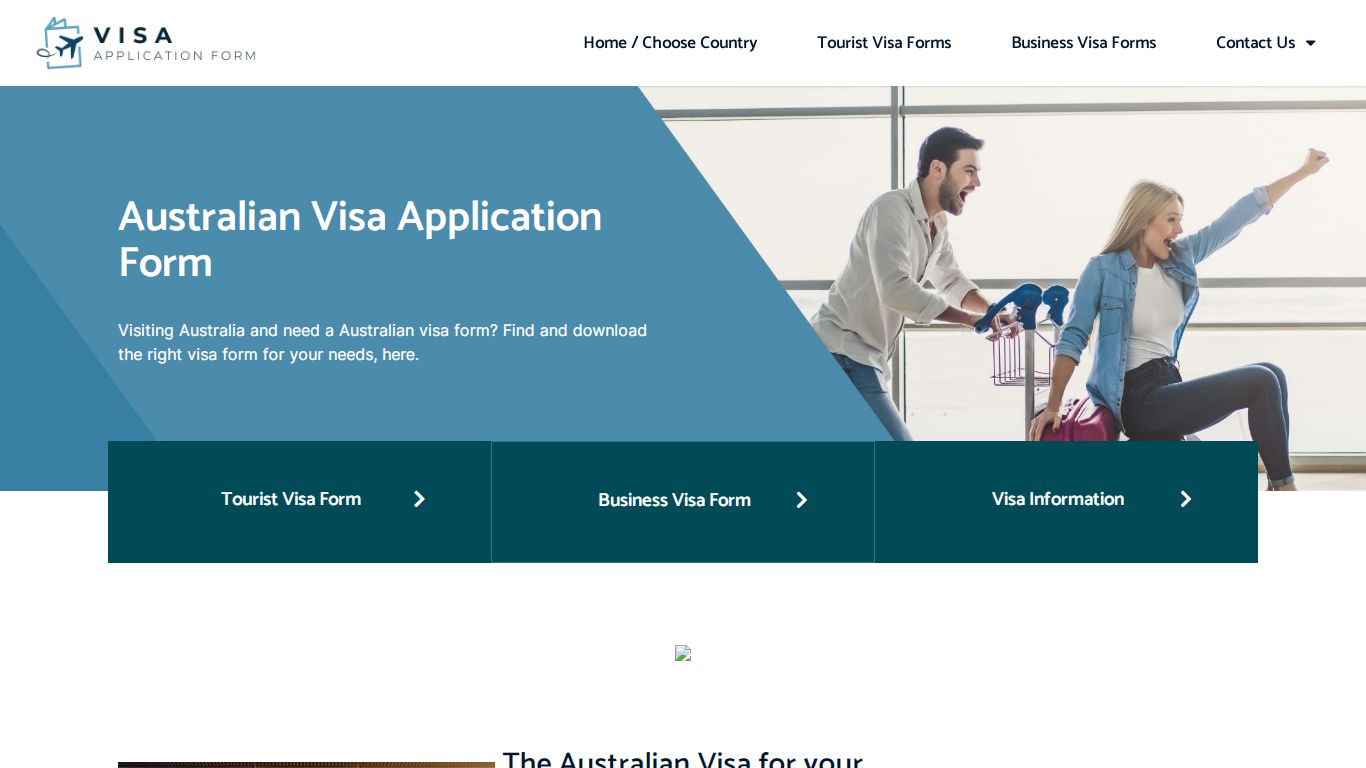Australian Visa Application Form – Download Visa Forms for Australia
